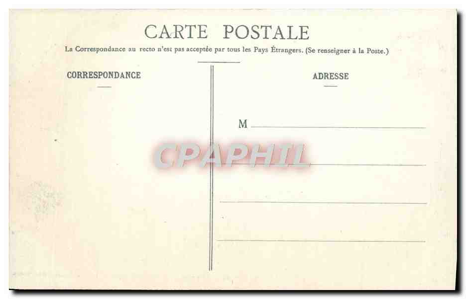 CPA Nancy Place Stanislas — Verso