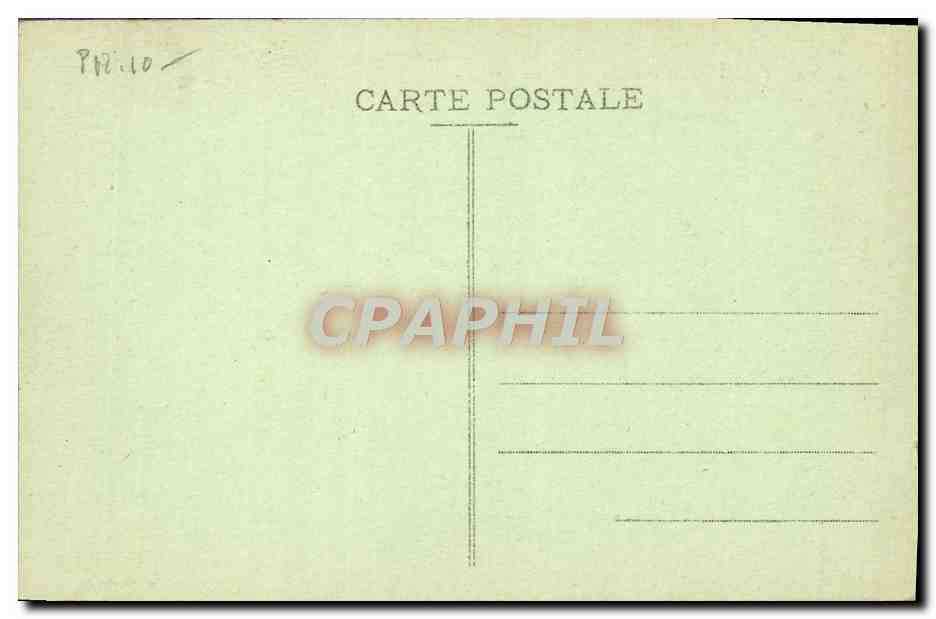 CPA Nancy Parc Sainte Marie Maison Alsacienne — Rückseite