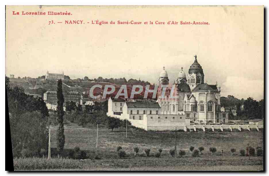 NANCY — L'Église du Sacré-Cœur et la Cure d'Air Saint-Antoine — La Lorraine Illustrée, n°73
