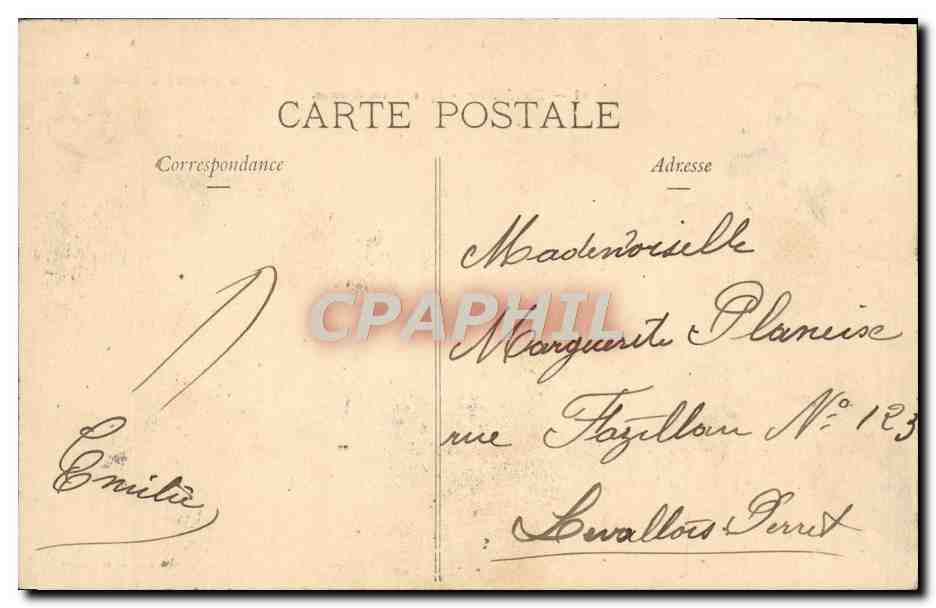 CPA Bar le Duc Eglise Saint Etienne — Rückseite