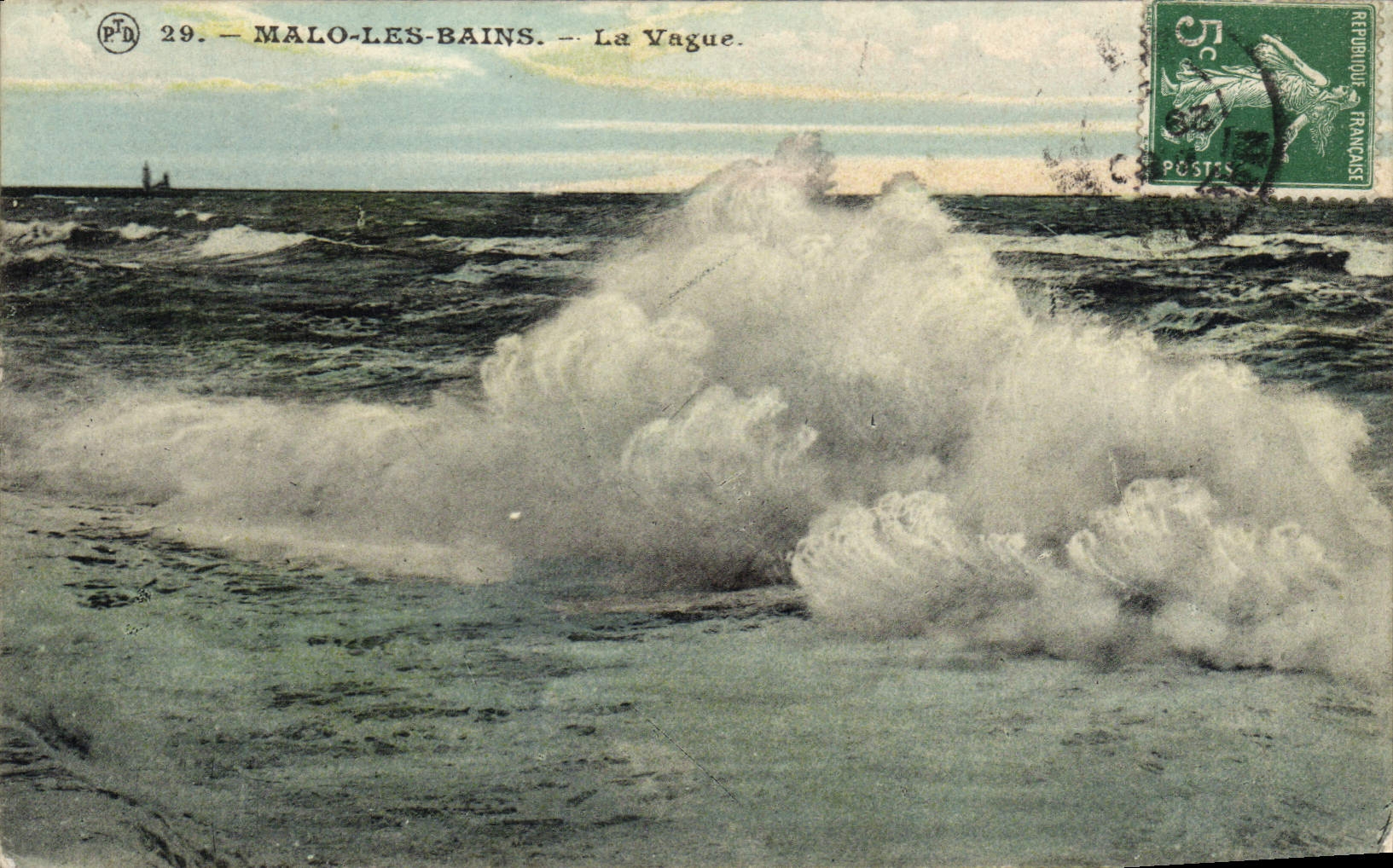 Malo-les-Bains — La Vague — P.D. n°29