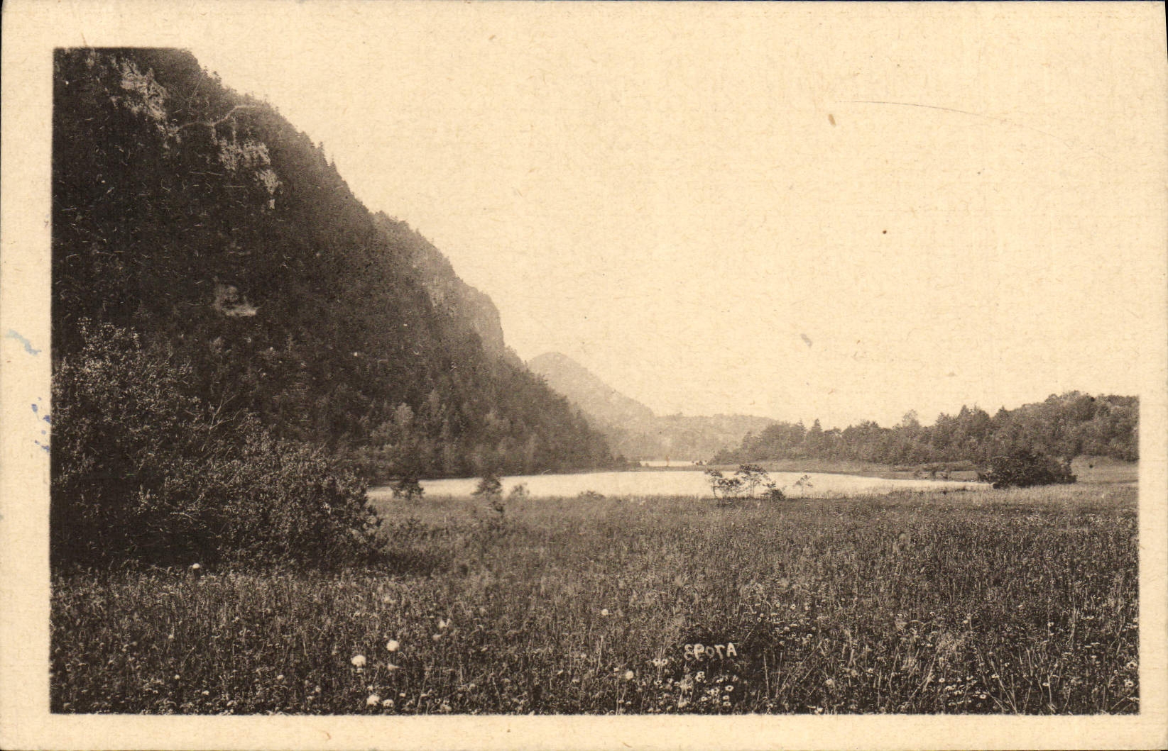 CPA Jura Touriste Lac des Maclus