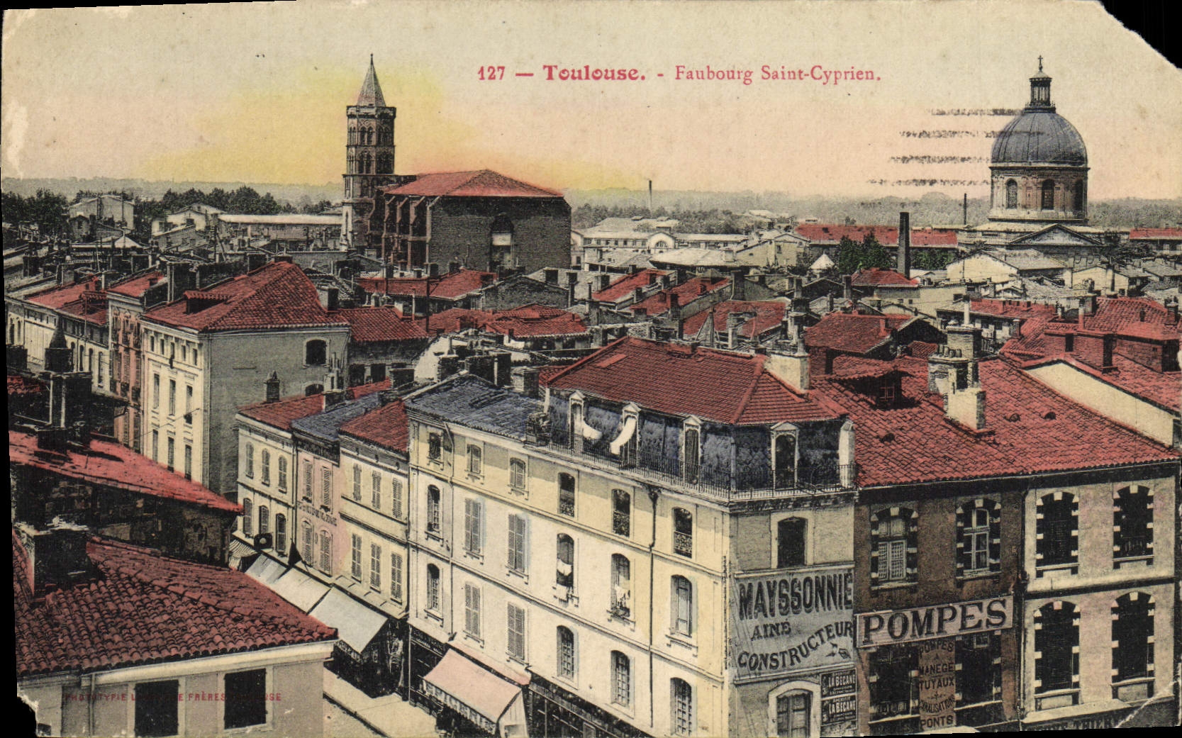 CPA Toulouse Faubourg Saint Cyprien Mayssonnie Aine Pompes