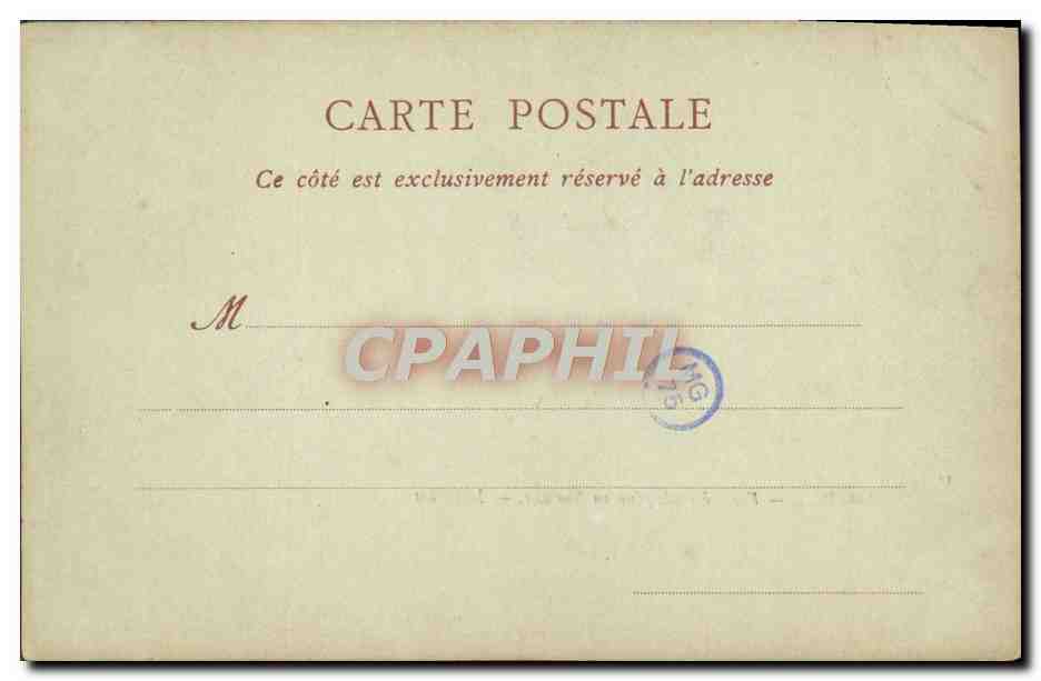 CPA Loches Vue Generale prise au sud Est — Rückseite