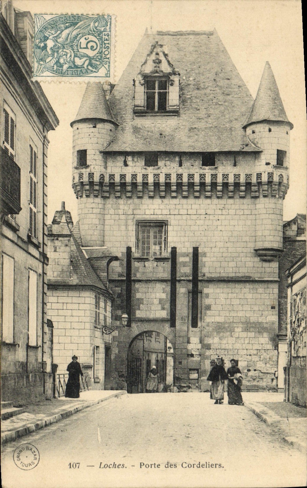 CPA Loches Porte des Cordeliers