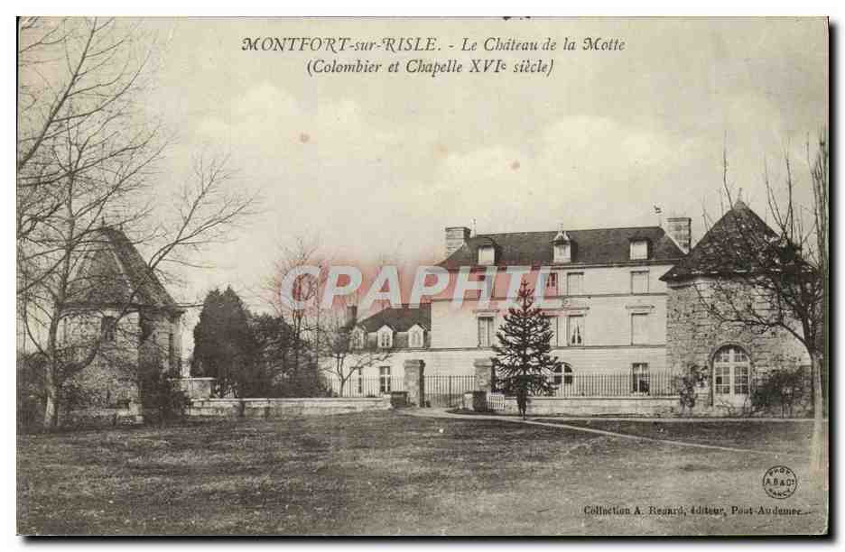 Montfort-sur-Risle - Le Château de la Motte (Colombier et Chapelle XVIe siècle) — Collection A. Reuard, éditeur, Pout-Audemer