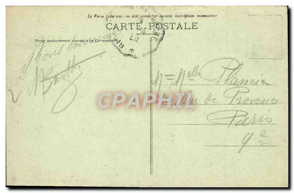 Ampreville-sous-les-Monts (Eure) — Vue sur Poses et le Manoir — Éditeur : L. Lavergne, Vézelay — Verso
