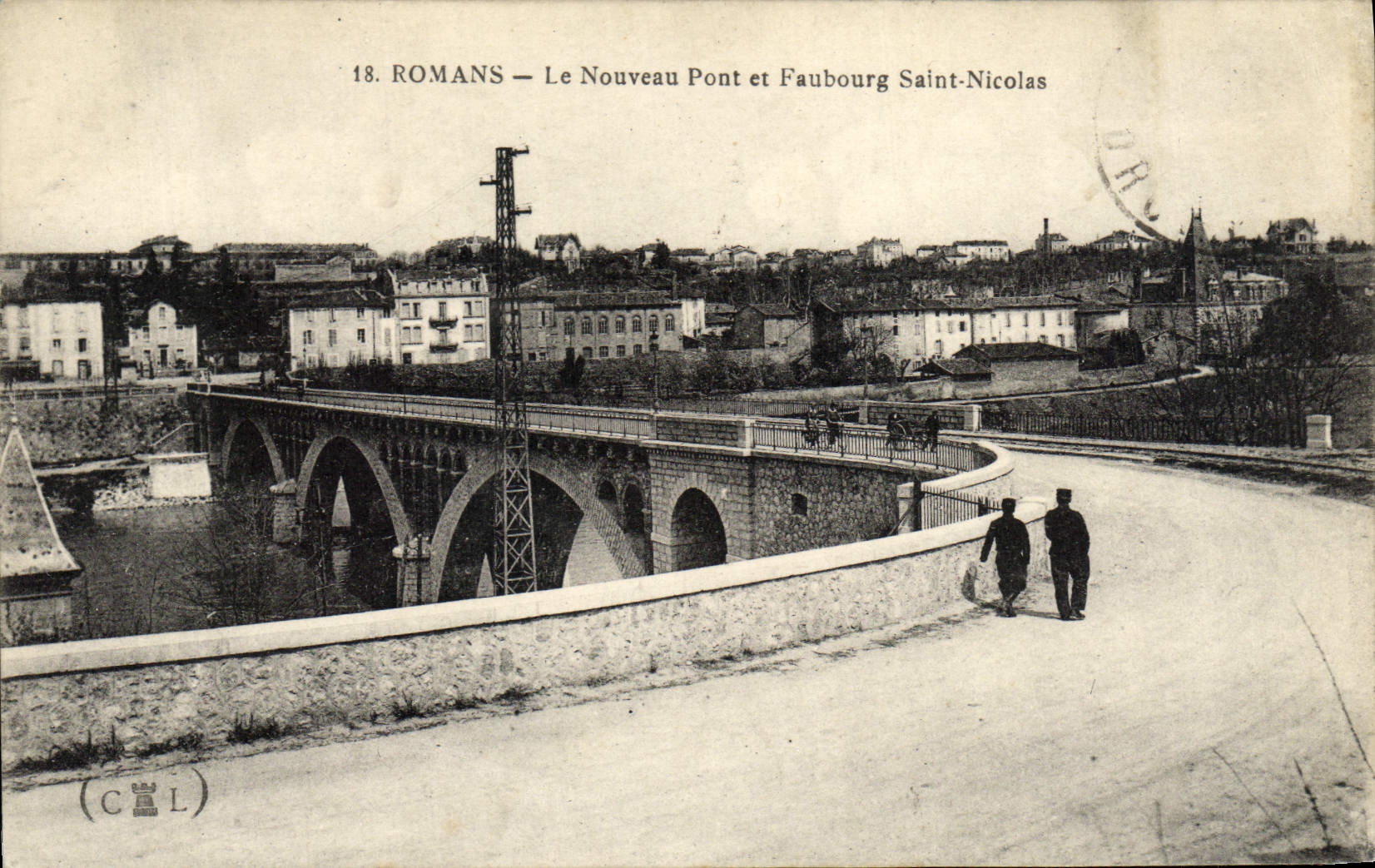 Romans — Le Nouveau Pont et Faubourg Saint-Nicolas — CCL