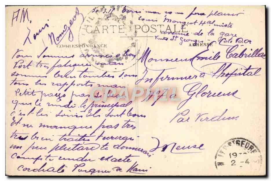 CPA Nuits Saint Georges Bataille de Nuits 18 decembre 1870 Militaria  — Rückseite