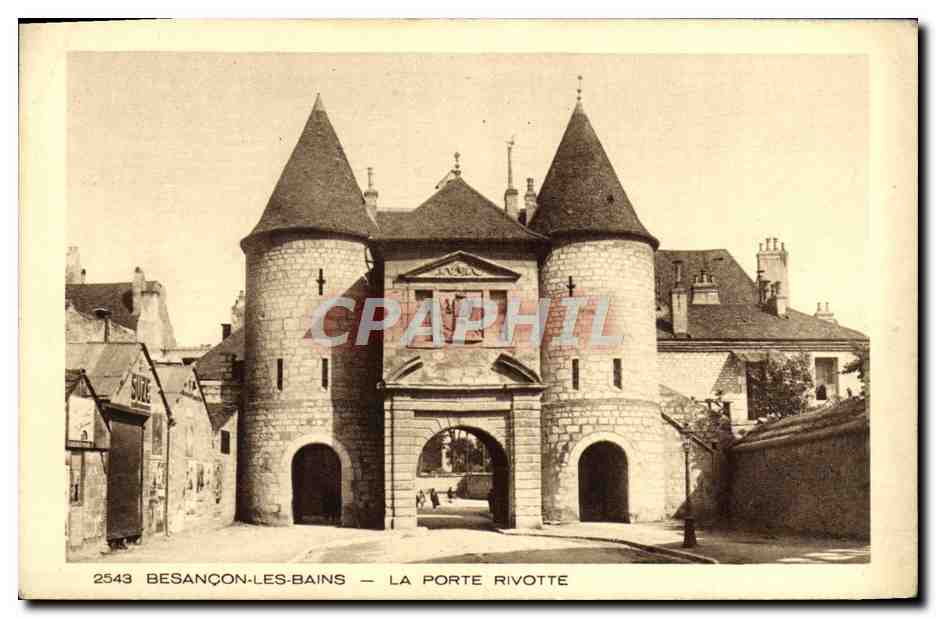 Besançon-les-Bains — La Porte Rivotte — Sude
