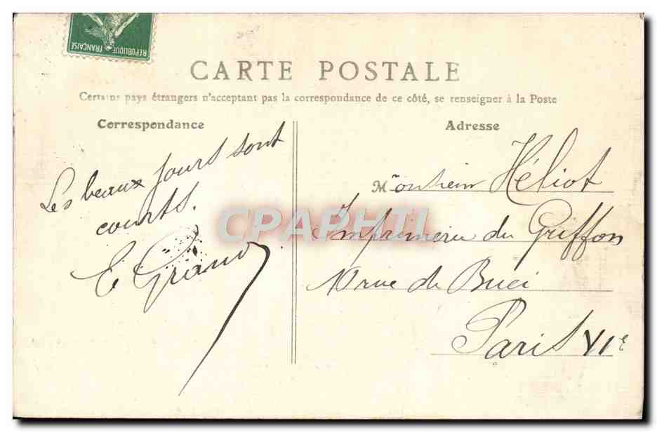 CPA Montbellard Vue Panoramique (carte toilee) — Rückseite
