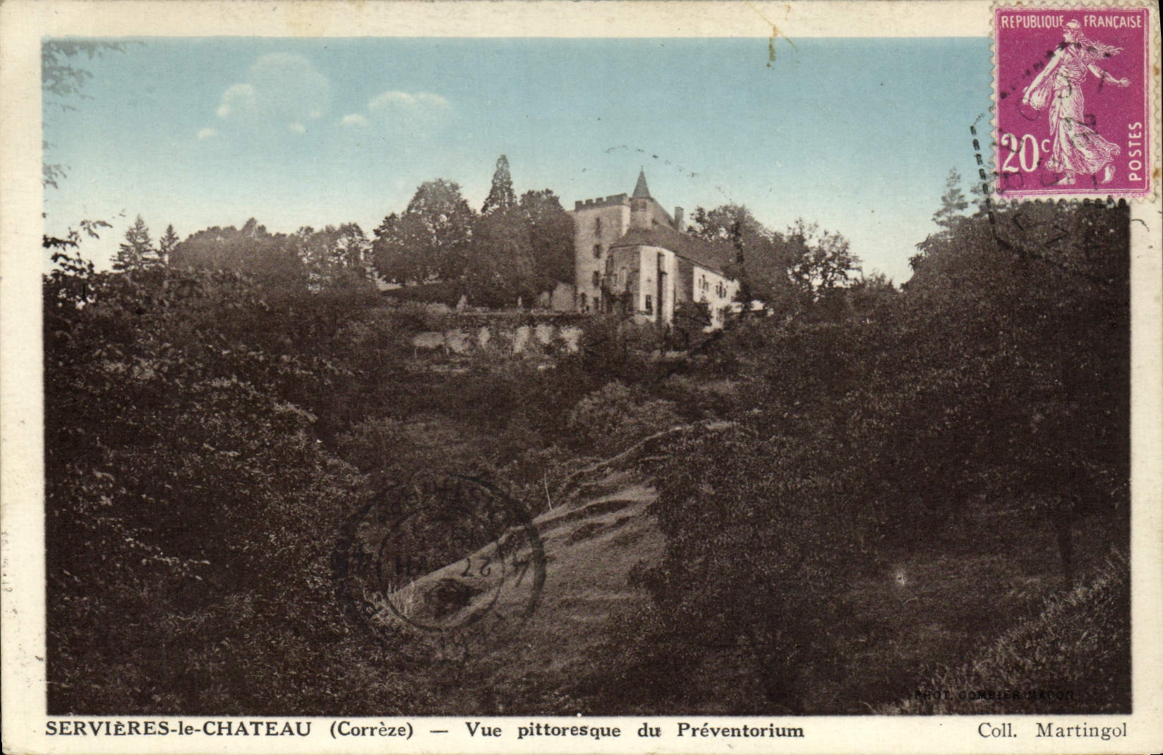 CPA Servieres Le Chateau Vue pittoresque du Preventorium