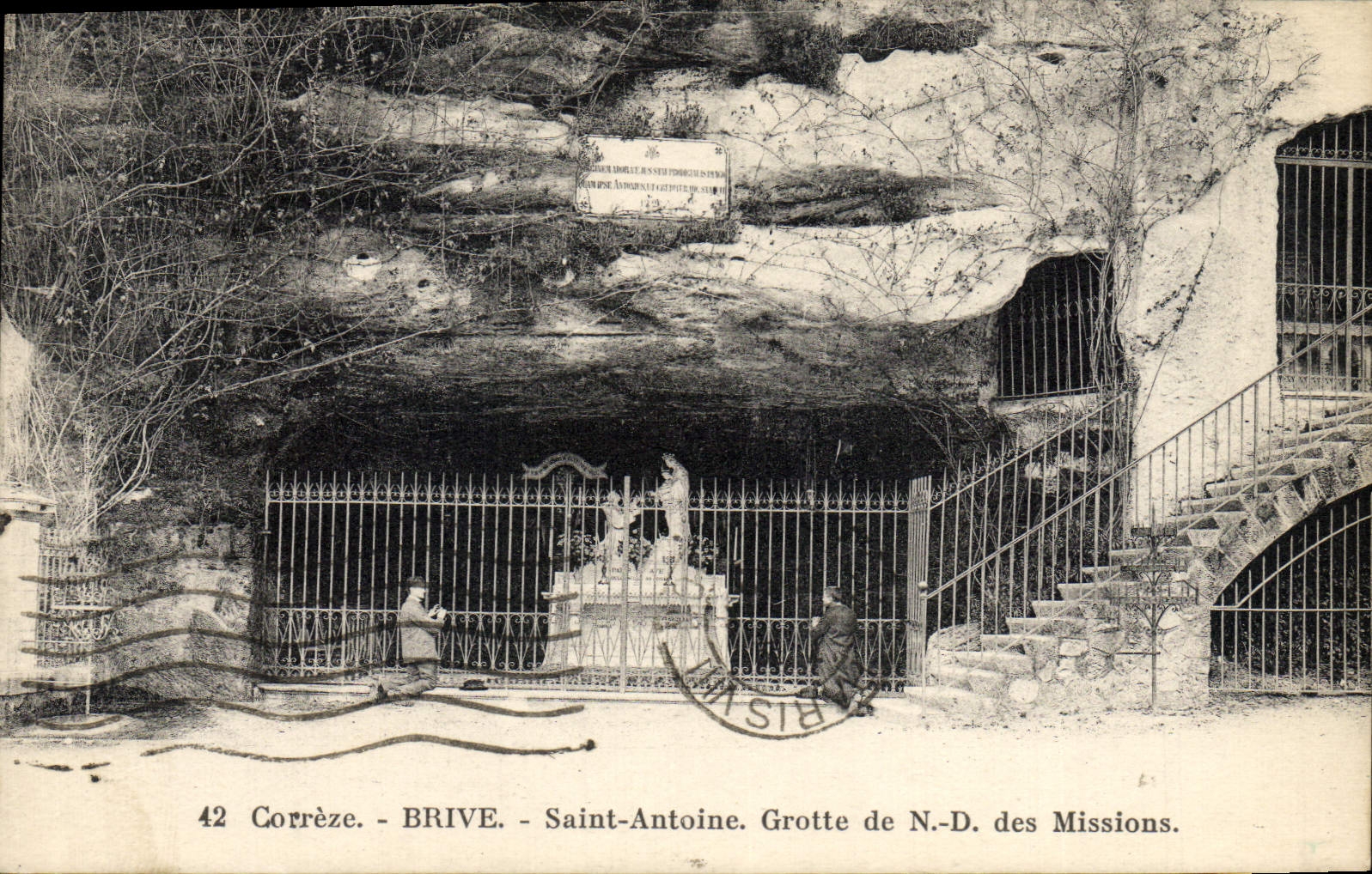 CPA Brive Saint Antoine Grotte de Notre Dame des Misions