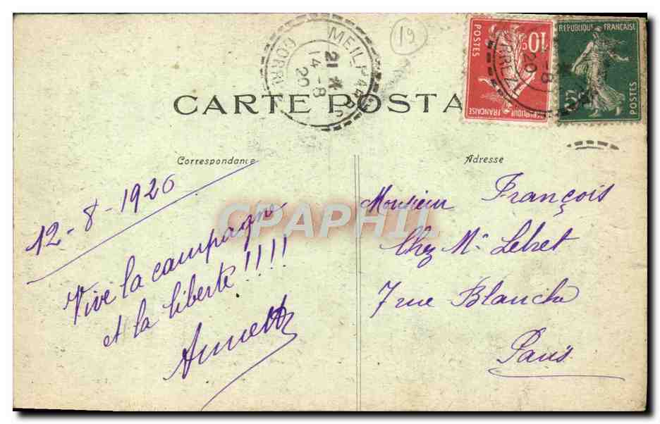 CPA Le Limousin Illustre Campagnes Ferme Fidele Gardien Vache Enfants — Reverso