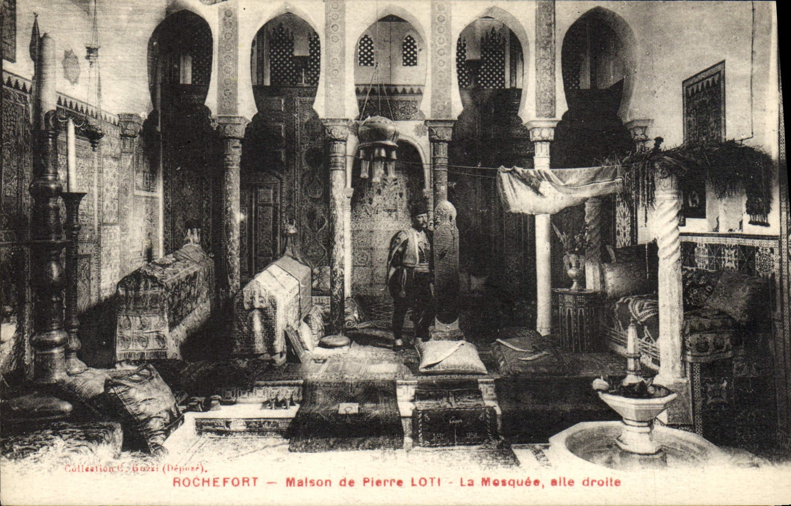 Rochefort — Maison de Pierre Loti — La Mosquée, salle droite
