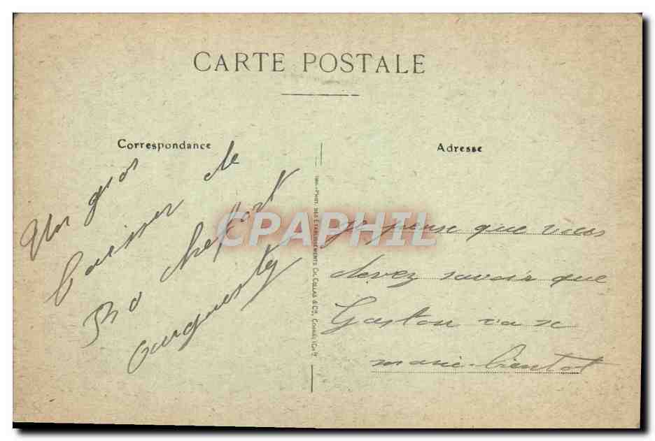 Rochefort-sur-Mer — Le "Suroeuf" et le "Cosmato" Croiseurs-Cuirassés — R. Bergevin, Verlag, 66 Rue des Merciers, La Rochelle — Rückseite