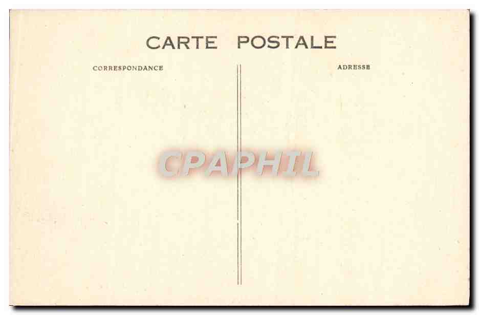 CPA Trouville Les Planches — Rückseite