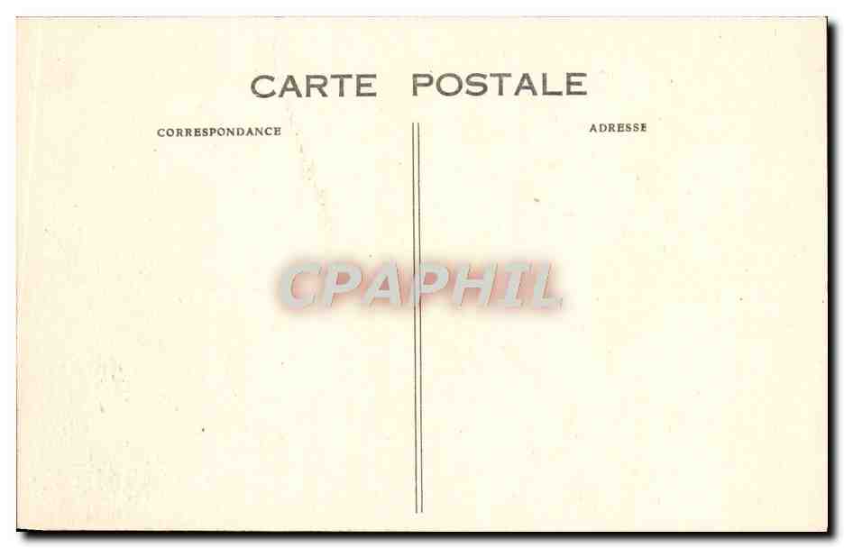 CPA Trouville Le Depart du Bateau du Havre — Verso