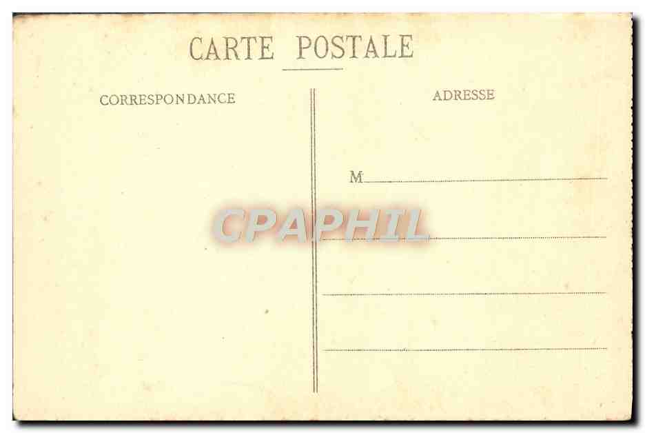 CPA Marseille Cathedrale Et Canal Saint Jean — Verso