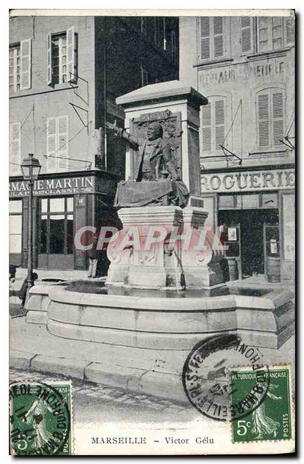MARSEILLE — Victor Gélu — éditeur non visible, n° de série non lisible