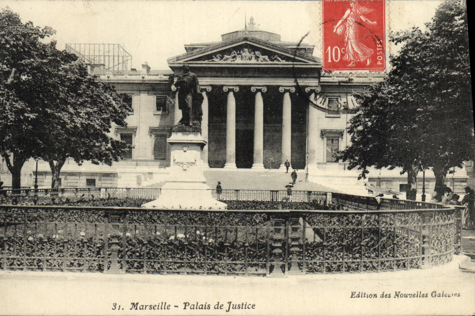 Marseille - Palais de Justice — Édition des Nouvelles Galeries, n°31