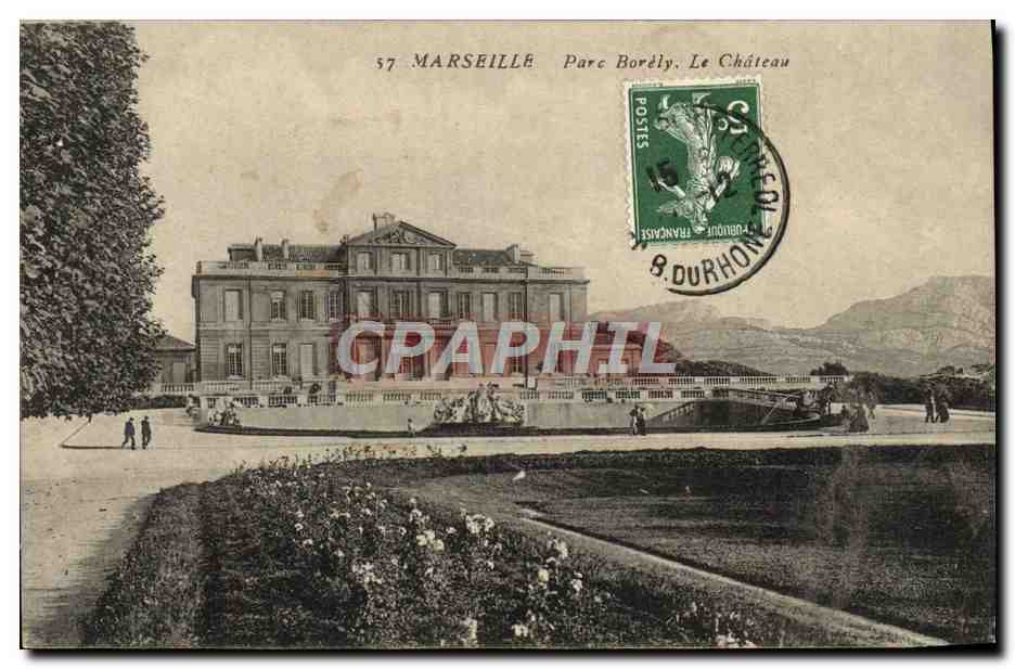 CPA Marseille Parc Borely Le Chateau