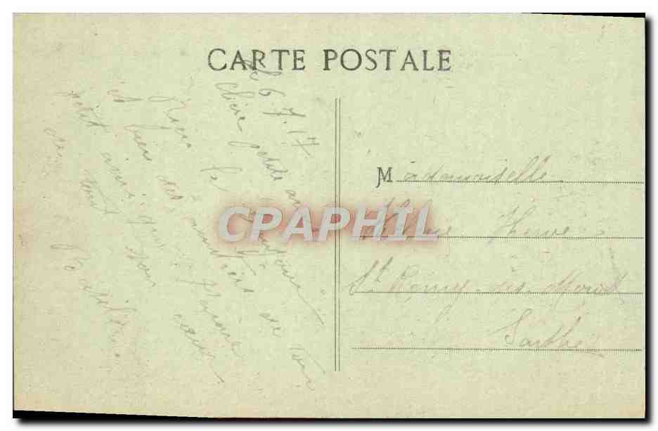 Aix-en-Provence — Fontaine de la Rotonde — éditeur non identifié — Rückseite