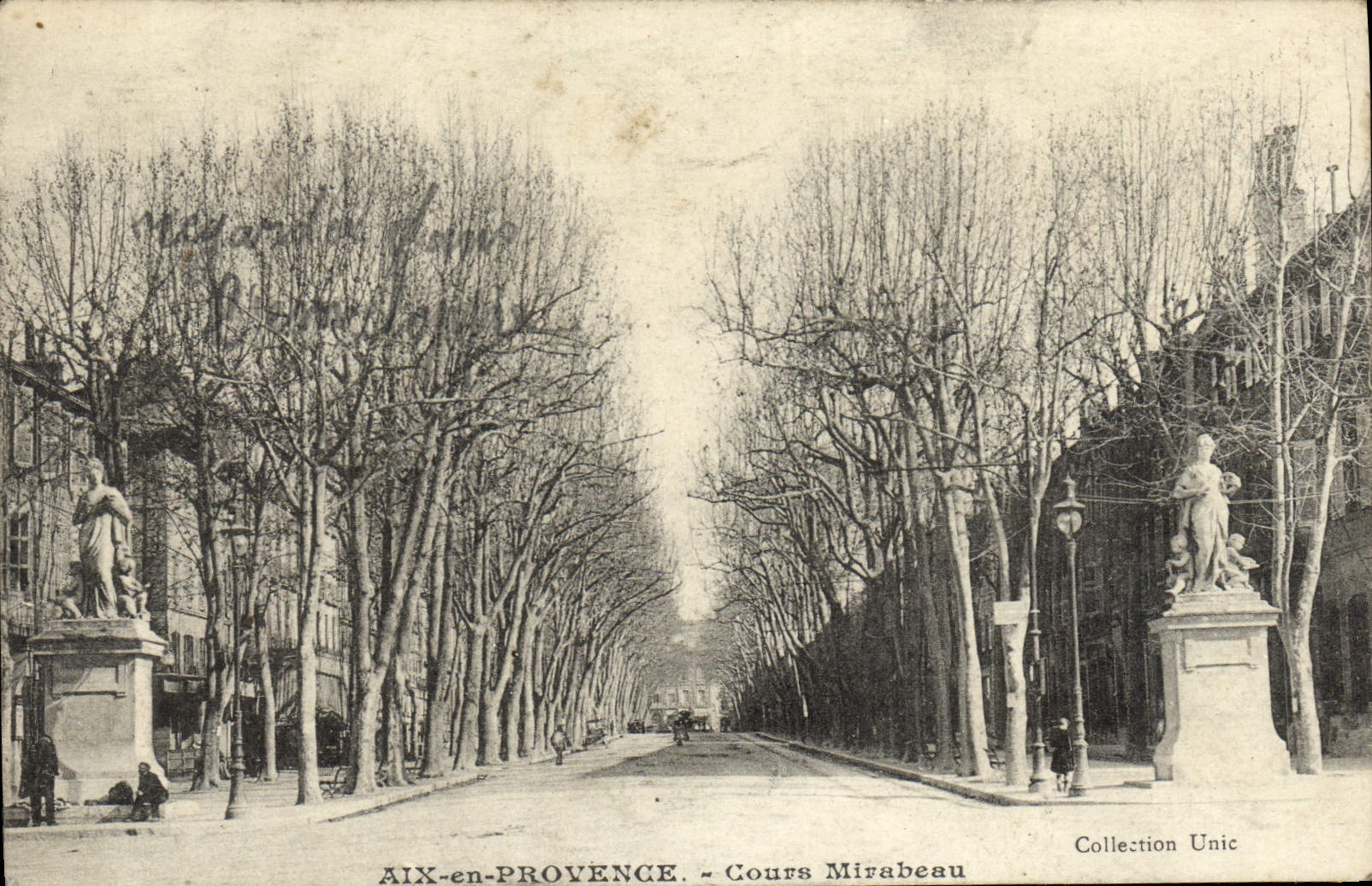 AIX-en-PROVENCE — Cours Mirabeau — Collection Unic