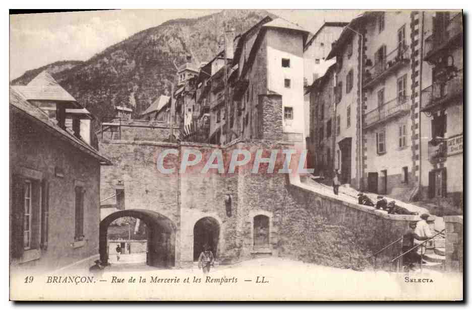 Briançon — Mercerie Street and the Walls — Selecta