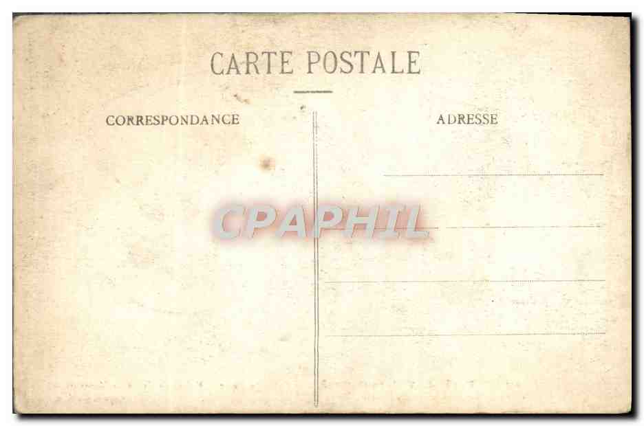Forêt de Villers-Cotterêts — Hallali de Cerf à La Montagneite — Équipage Menier — Collection H. M. — 1907 — Verso