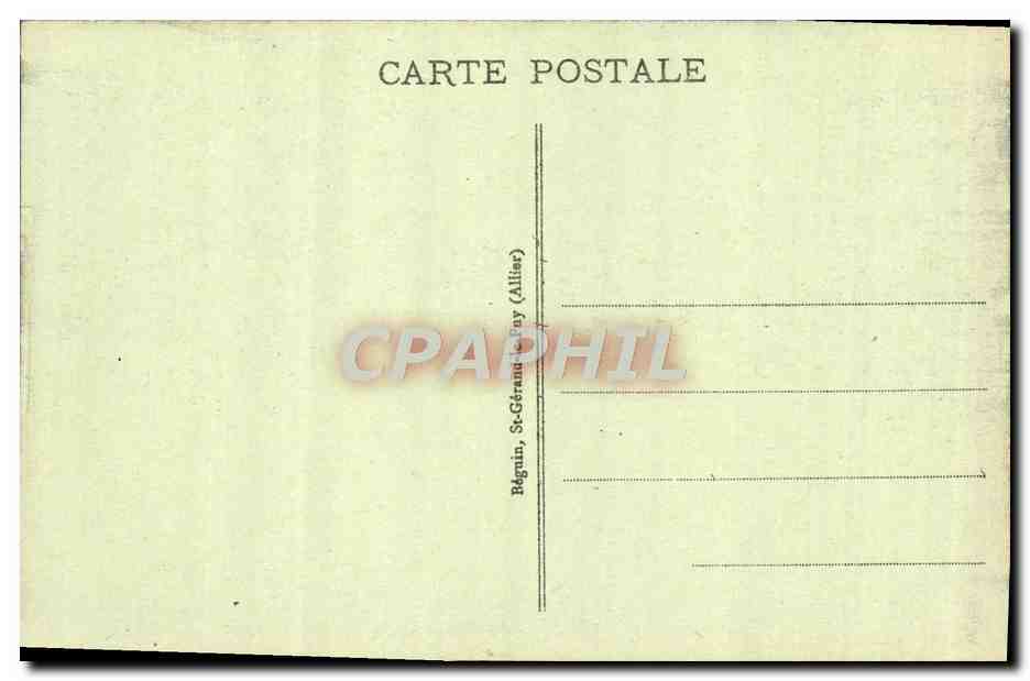 Vichy - La Grande Grille — éditeur Belguin, St-Géran (Allier) — n° 363 — Verso