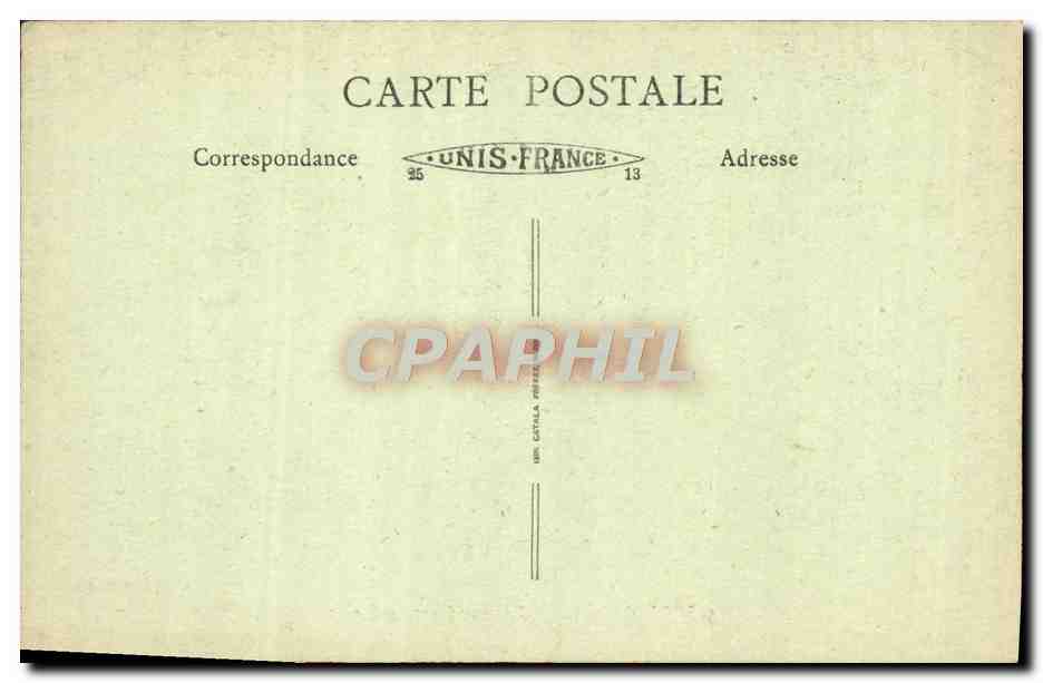 CPA Vichy Source Grande Grille — Rückseite