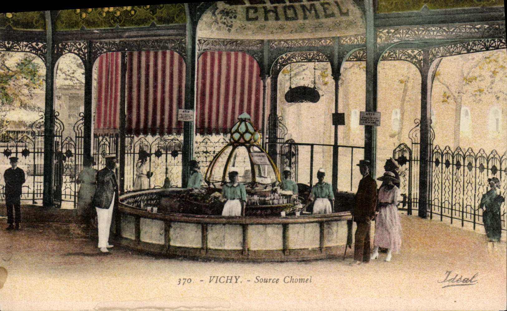 Source Chomel — Vichy — éditeur Ideal, n° 370