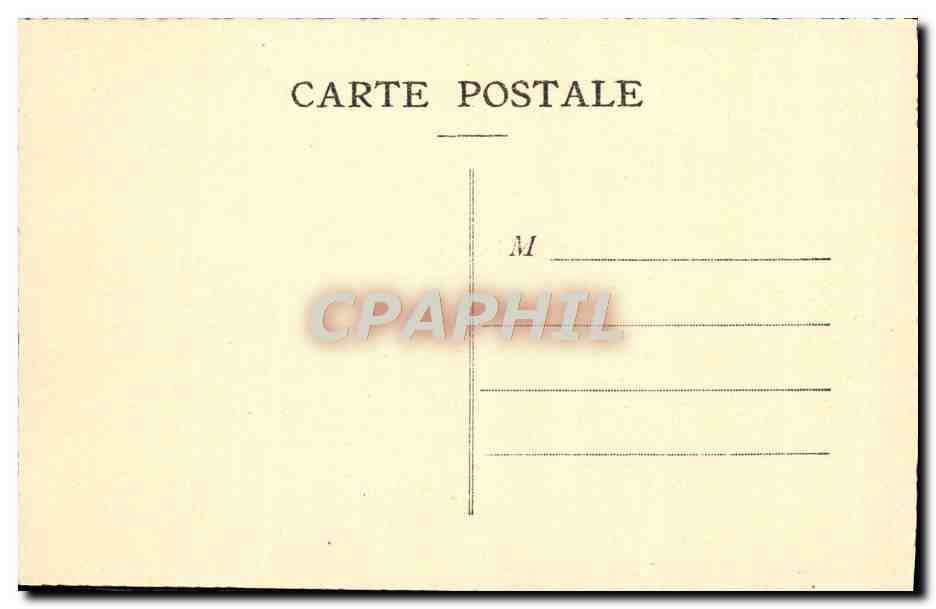 CPA Vichy Hotels Du Parc Et Majestic — Rückseite