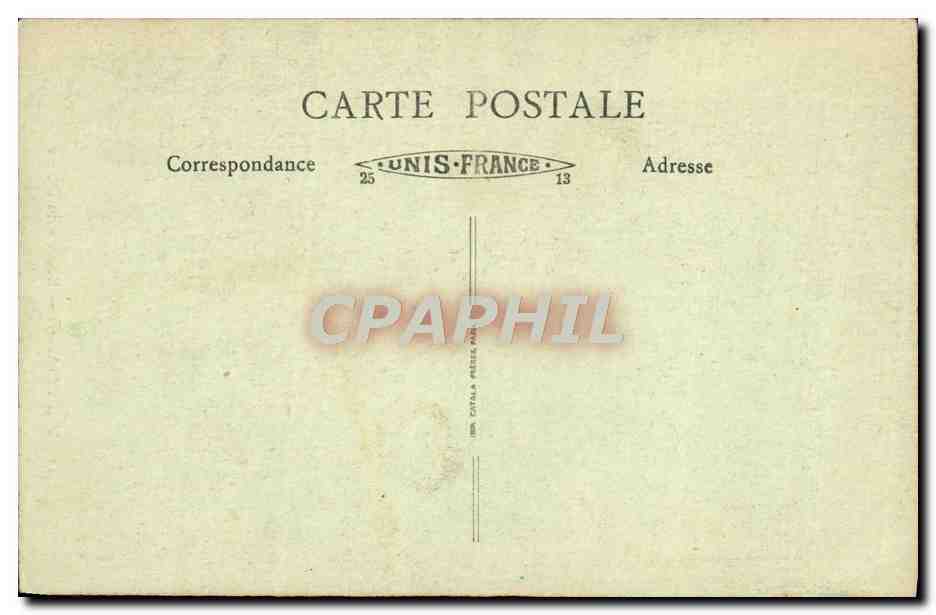 CPA Vichy Source Du Dome — Verso