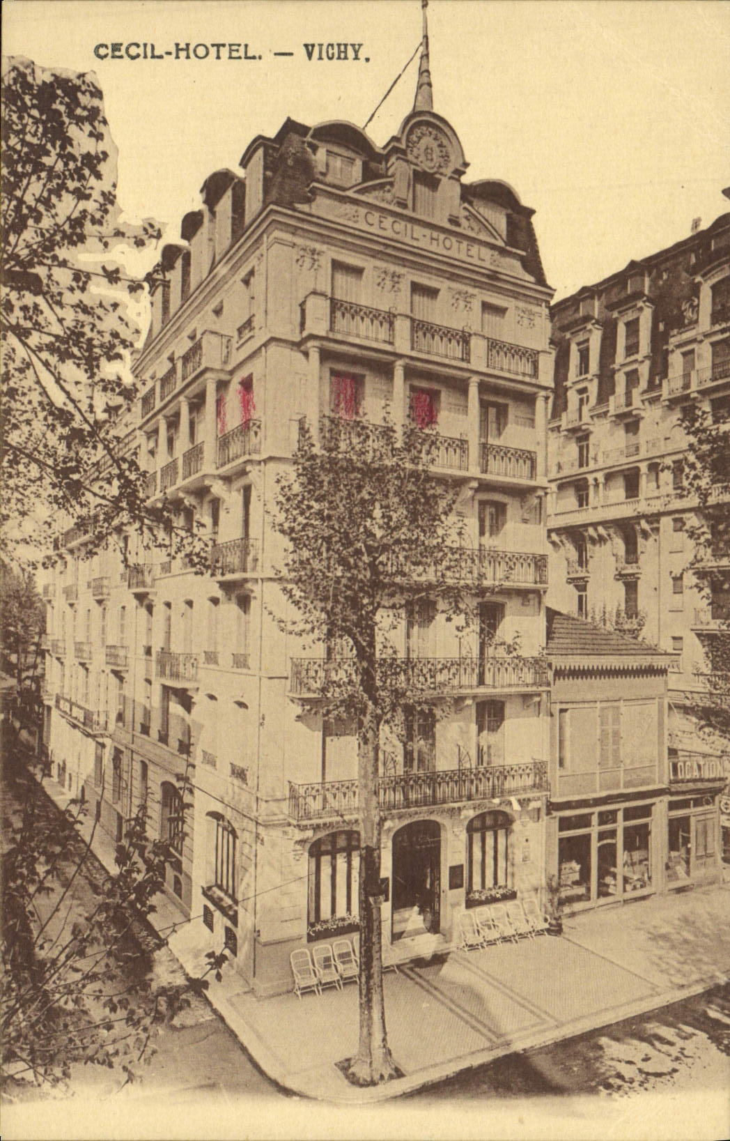 CPA Cecie Hotel Vichy