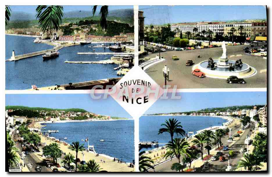 CPM Souvenir De Nice