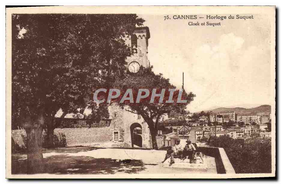 CANNES — Horloge du Suquet — Éditeur non identifié, n° 75