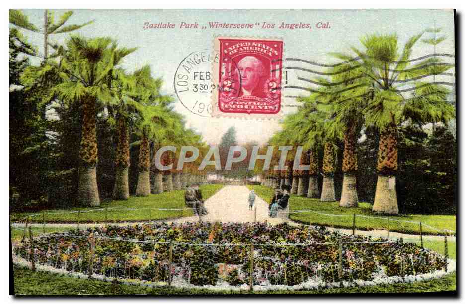 CPA Eastlake Park Winterseene Los Angeles Cal
