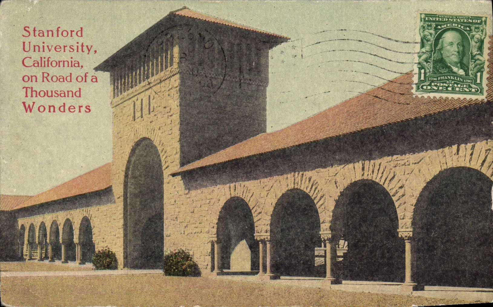 CPA Stanford University California On Road Of A Thousand Wonders