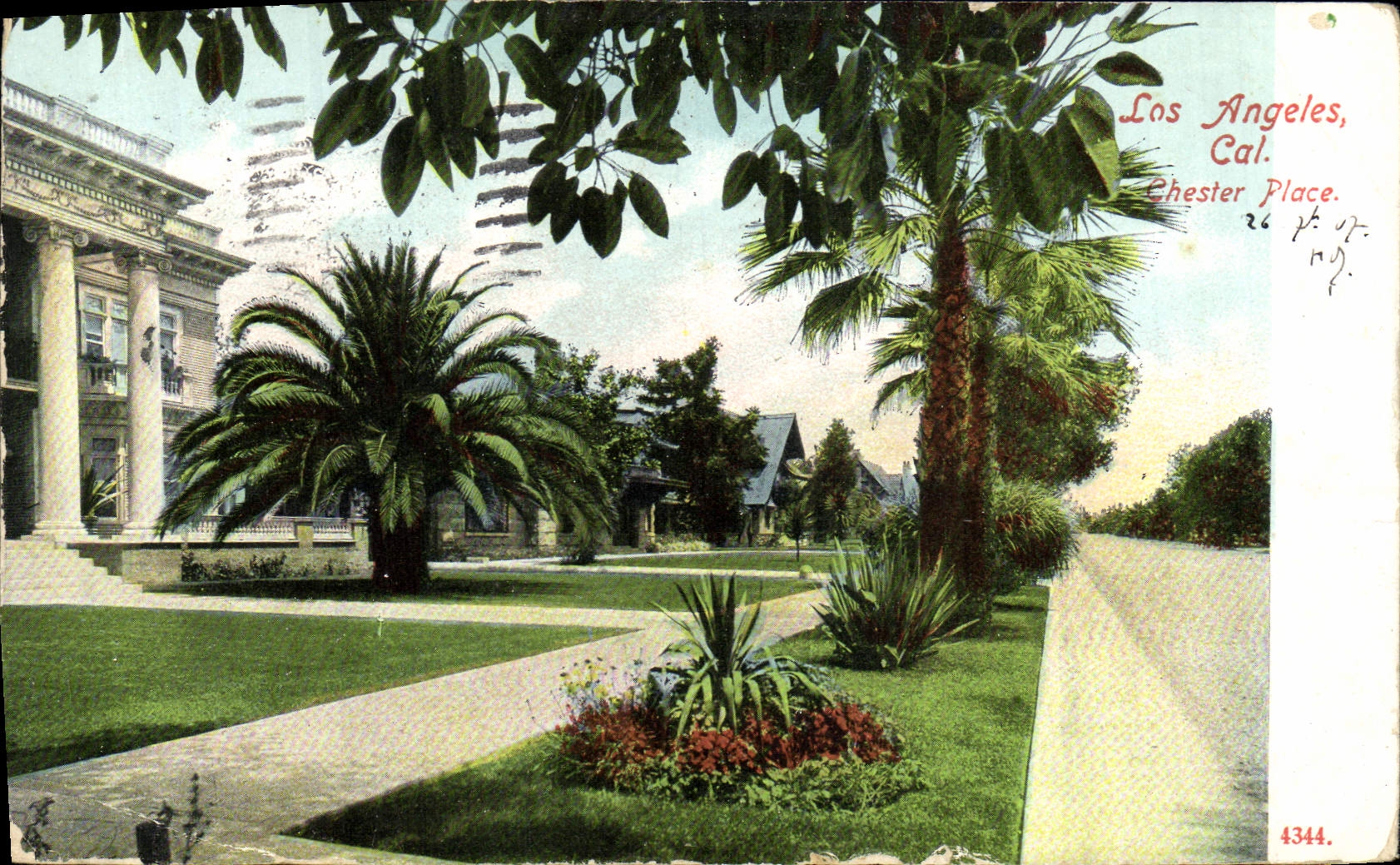 CPA Los Angeles Cal Chester Place