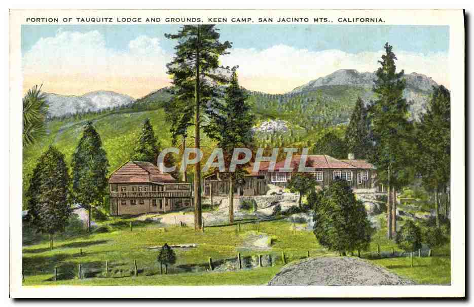 CPA Portion Of Tauquitz Lodge And Grounds Keen Camp San Jacinto Mts California
