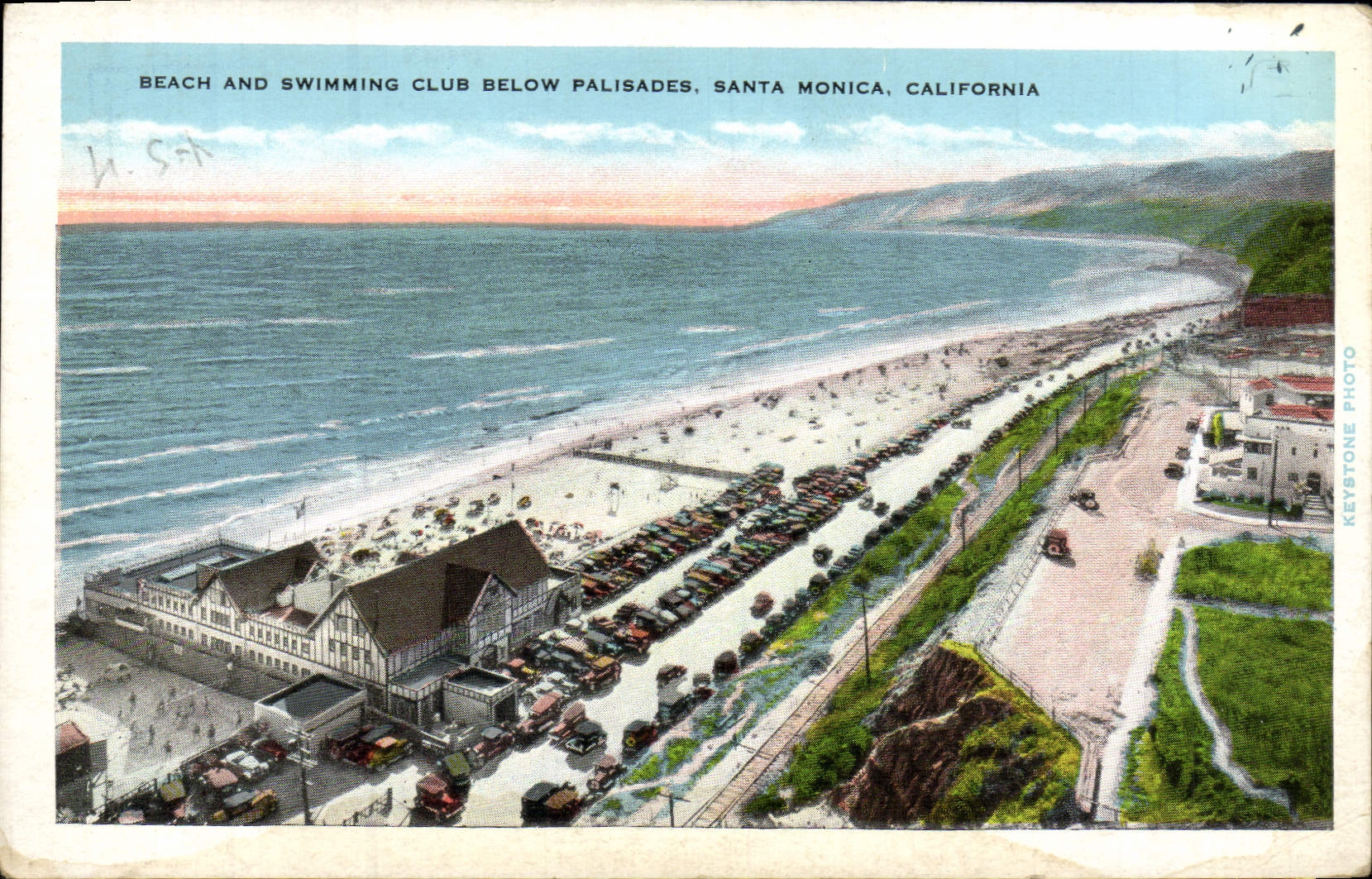 CPA Beach And Swimming Club Below Palisades Santa Monica California