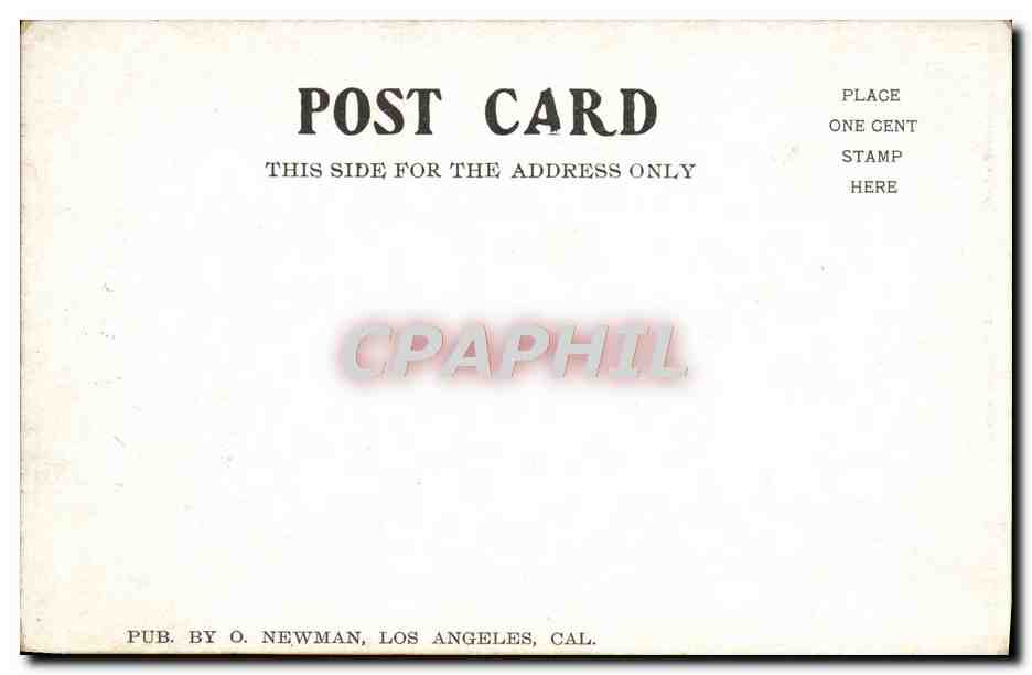 CPA Telegraph Hill On Left Tower Of Justice In Center San Francisco 1906 — Verso