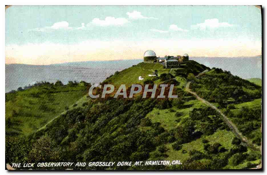 CPA The Lick Observatory And Grossley Dome Mt Hamilton Cal