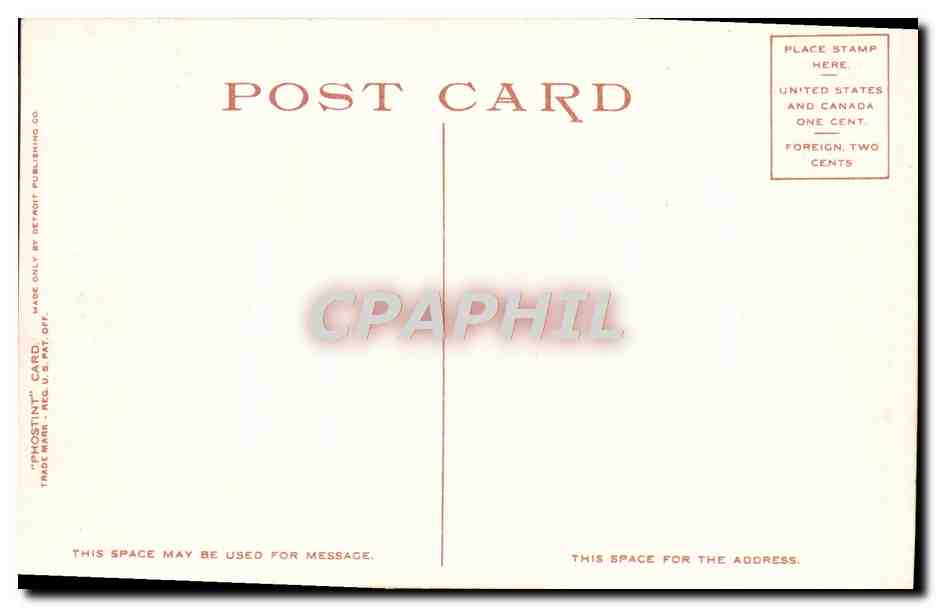 CPA Magnolia Avenue Riverside Calif — Back