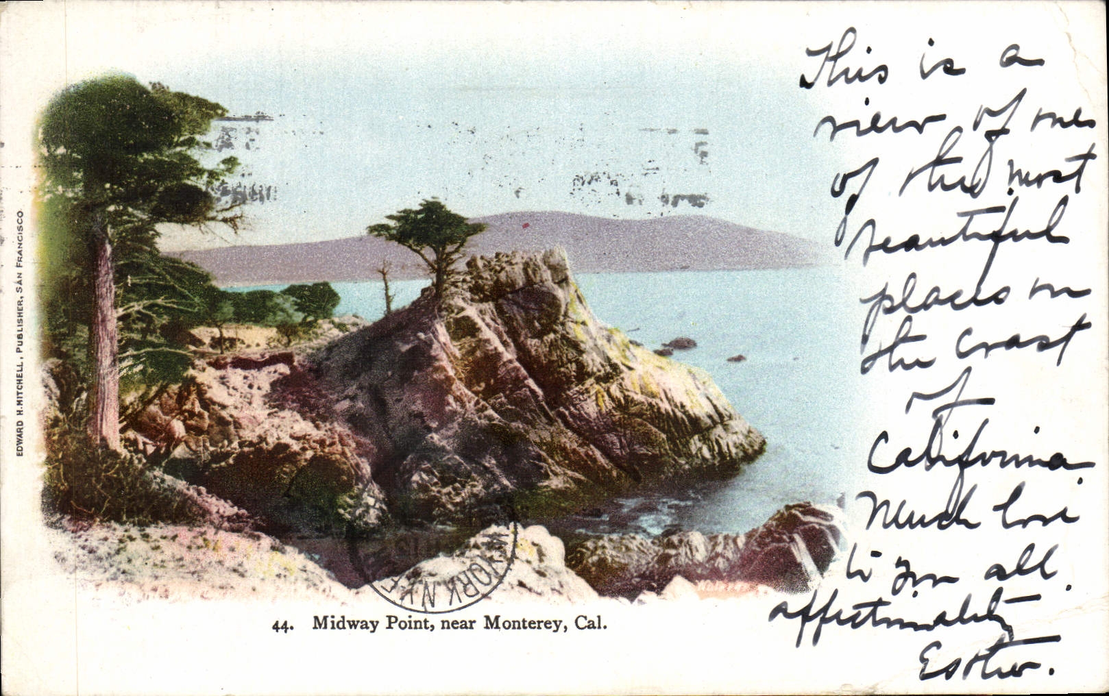 CPA Midway Point Near Monterey Cal
