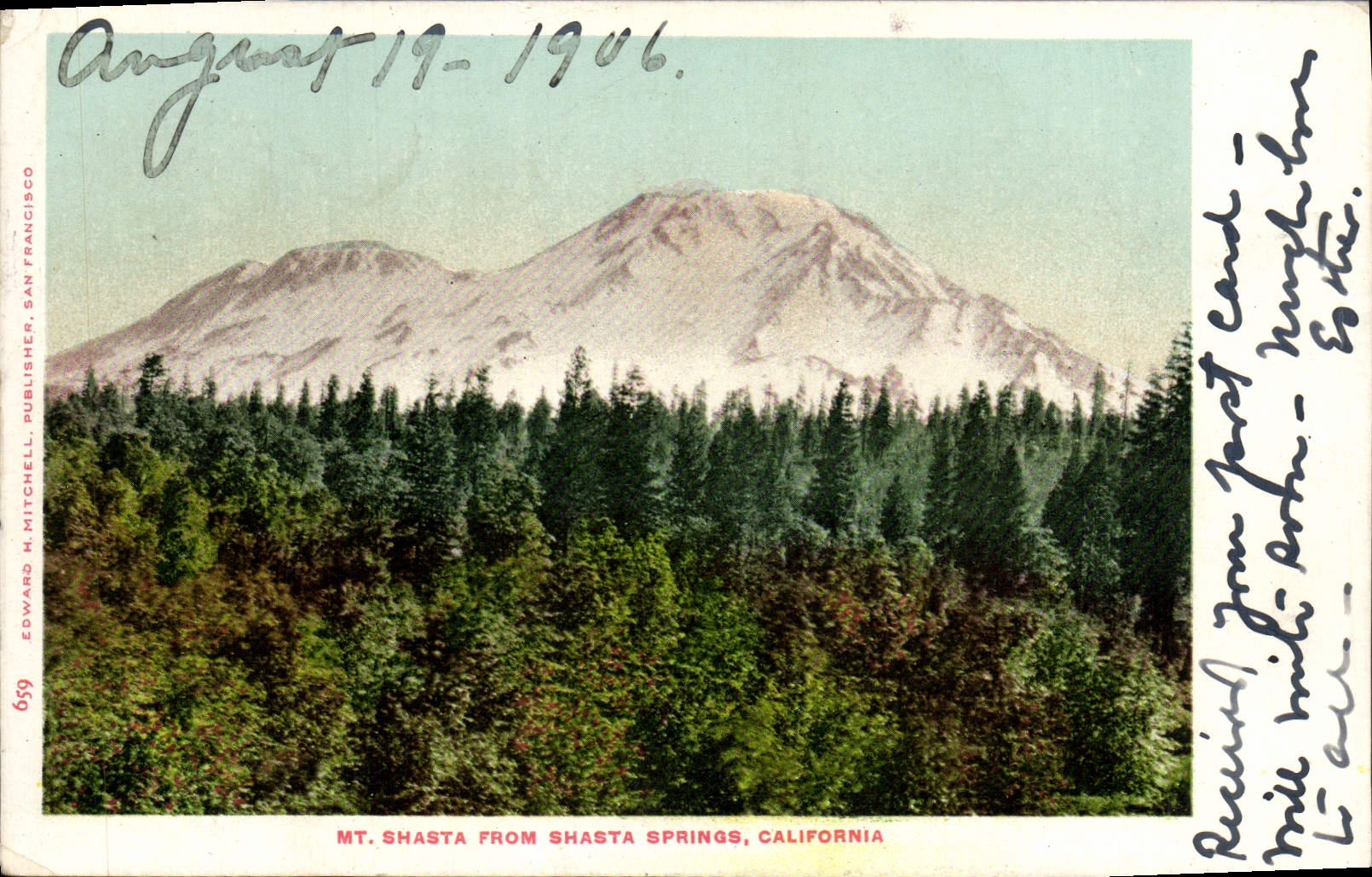 CPA Mt Shasta From Shasta Springs California