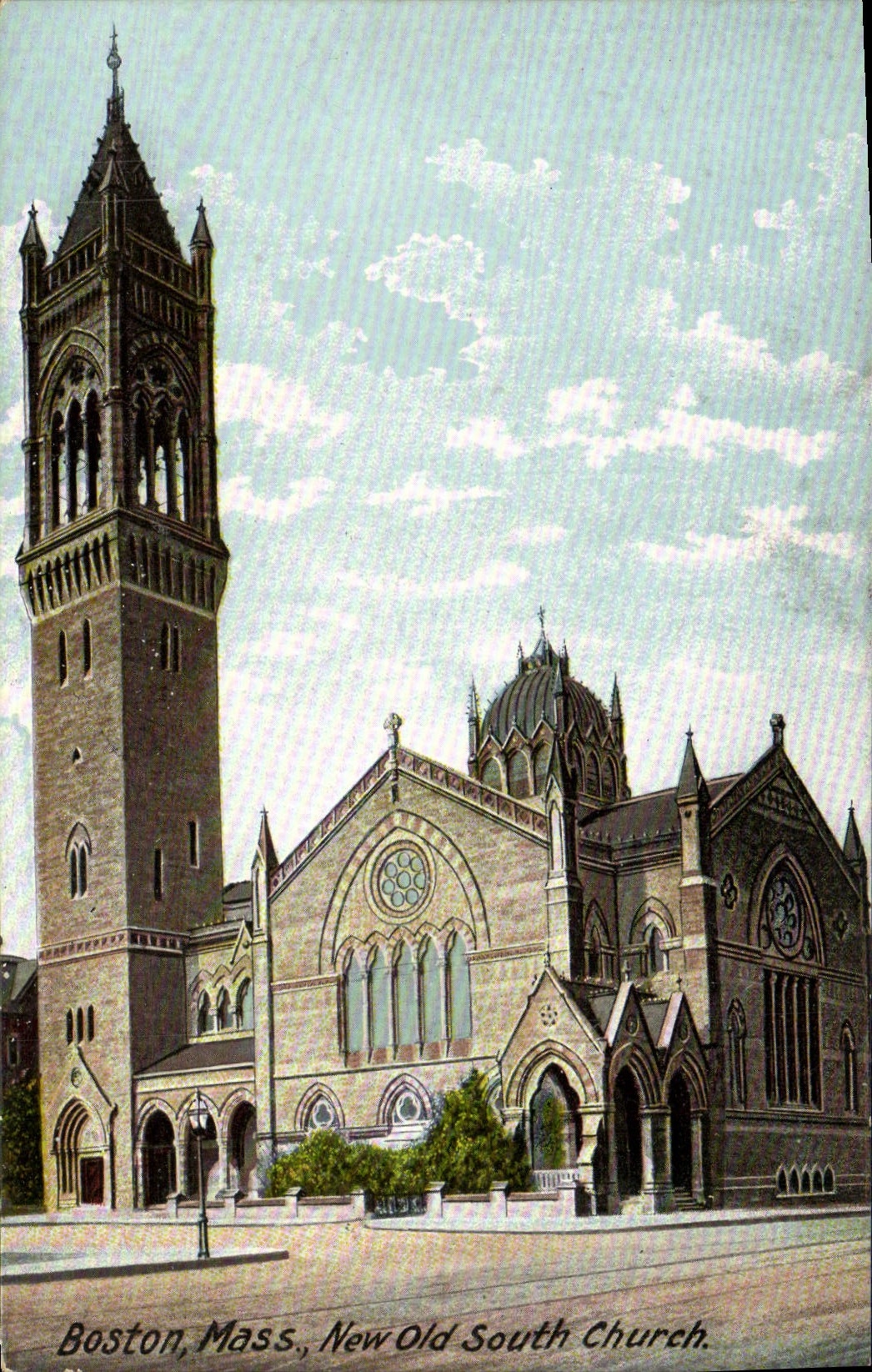 CPA Boston Mass New Old South Church