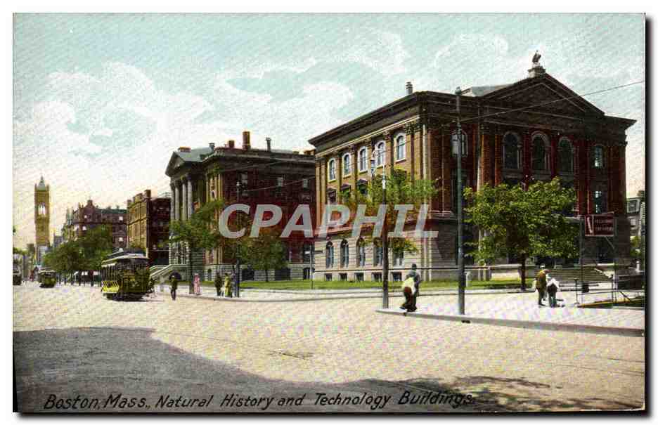 CPA Boston Mass Natural History And Technology Buildings